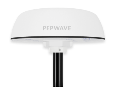 Pepwave Mobility 42G Dome Antenna for 4x4 Cellular/5G, MiMo WiFi & GPS- White - SMA Connectors - Click Image to Close